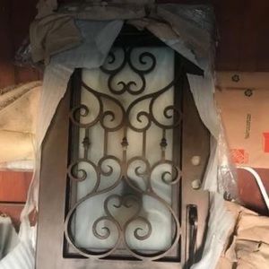 Wrought Iron Door